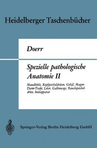 Kniha Spezielle Pathologische Anatomie II Wilhelm Doerr