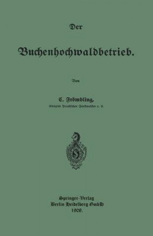 Libro Buchenhochwaldbetrieb Christian Frombling