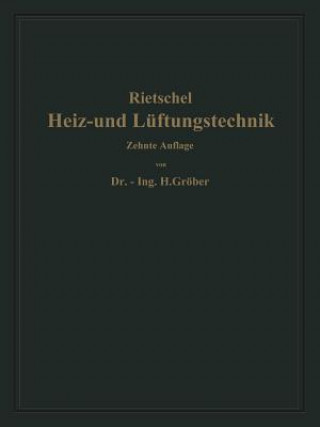 Książka H. Rietschels Leitfaden Der Heiz- Und Luftungstechnik Franz Bradtke