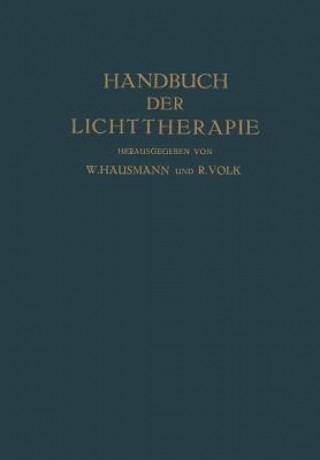 Kniha Handbuch Der Lichttherapie Leopold Schonbauer