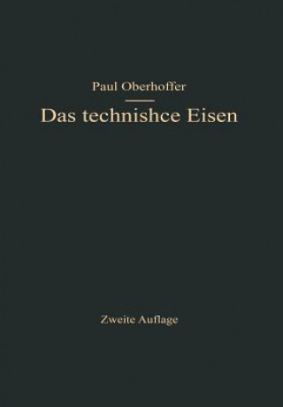 Kniha Technische Eisen Paul Oberhoffer