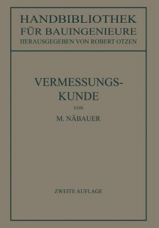 Carte Vermessungskunde Robert Otzen