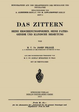 Knjiga Zittern Josef Pelna