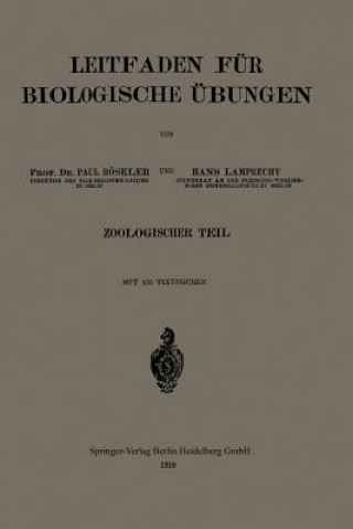 Boek Leitfaden Fur Biologische UEbungen Hans Lamprecht