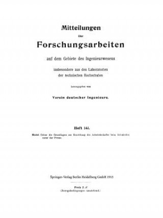 Kniha Mitteilungen UEber Forschungsarbeiten Friedrich Riedel