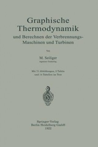 Könyv Graphische Thermodynamik Und Berechnen Der Verbrennungs-Maschinen Und Turbinen Myron Seiliger