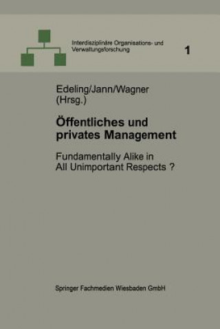 Книга OEffentliches Und Privates Management Dieter Wagner