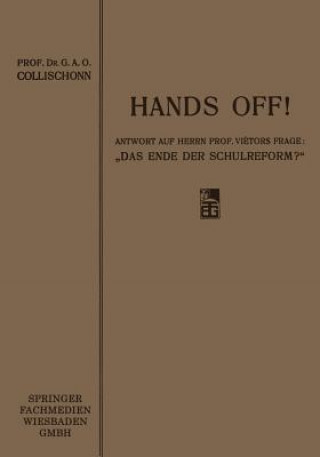 Книга Hands Off! G A O Collischonn