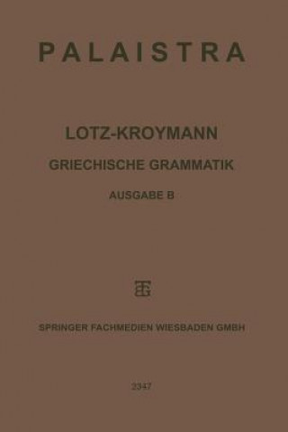 Książka Griechische Grammatik Wilhelm Sandmann