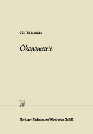 Kniha konometrie Gunter Menges