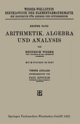 Könyv Arithmetik, Algebra Und Analysis Dr Paul (Epstein and Fass Associates) Epstein