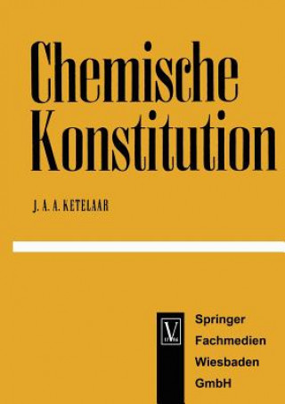 Książka Chemische Konstitution Jan Ketelaar