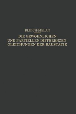 Kniha Gewoehnlichen Und Partiellen Differenzengleichungen Der Baustatik E Melan