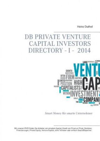 Kniha DB Private Venture Capital Investors Directory I - 2014 Heinz Duthel