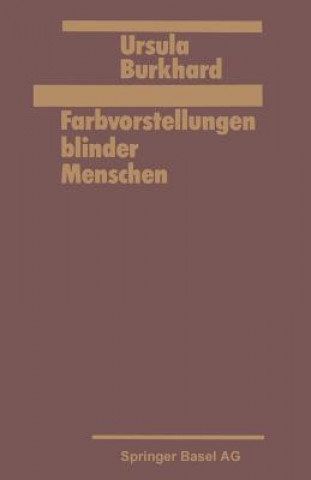 Carte Farbvorstellung Blinder Menschen Ursula Burkhard