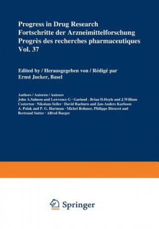 Βιβλίο Progress in Drug Research / Fortschritte der Arzneimittelforschung / Progres des recherches pharmaceutiques Ernst Jucker