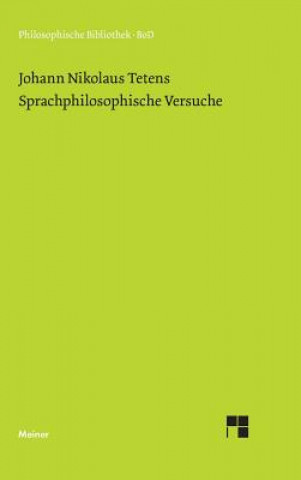 Carte Sprachphilosophische Versuche Johann N Tetens