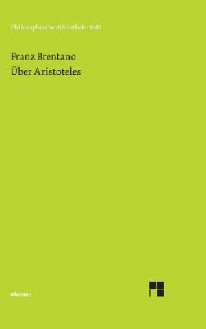 Buch UEber Aristoteles Franz Clemens Brentano