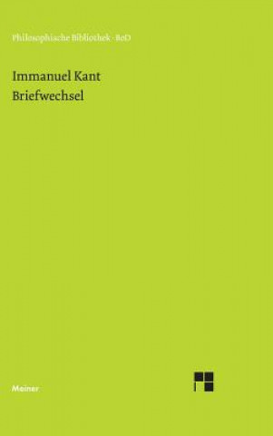 Kniha Briefwechsel Kant
