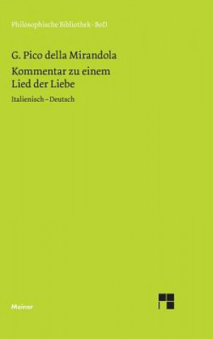 Книга Kommentar zu einem Lied der Liebe Giovanni Pico Della Mirandola