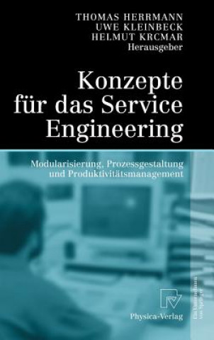 Kniha Konzepte Fur Das Service Engineering Thomas Herrmann