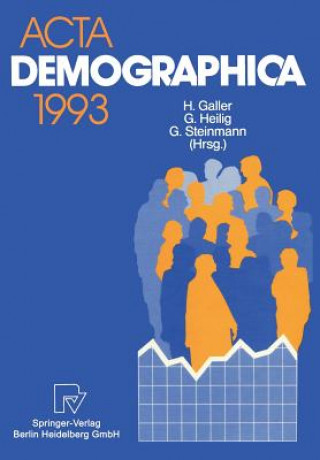 Książka Acta Demographica 1993 Gunter Steinmann