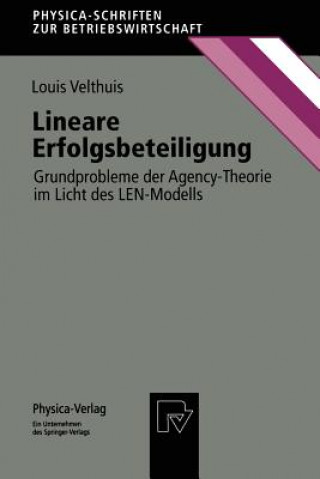 Buch Lineare Erfolgsbeteiligung Louis John Velthuis