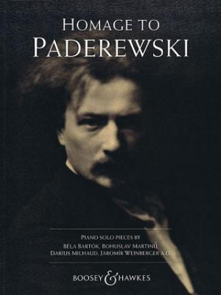 Tlačovina Hommage to Paderewski 