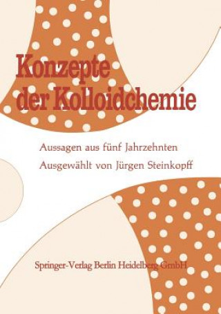 Könyv Konzepte Der Kolloidchemie Jürgen Steinkopff