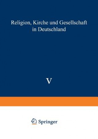 Książka Religion, Kirche Und Gesellschaft in Deutschland Franz-Xaver Kaufmann