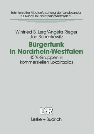 Könyv Burgerfunk in Nordrhein-Westfalen Jan Schenkewitz
