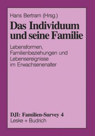 Könyv Individuum Und Seine Familie Hans Bertram