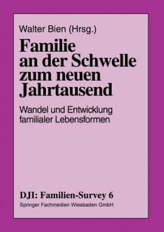 Kniha Familie an Der Schwelle Zum Neuen Jahrtausend Walter Bien