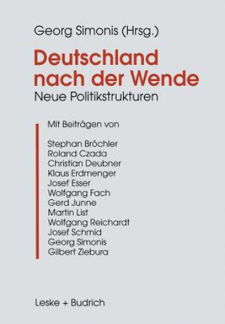 Knjiga Deutschland Nach Der Wende Georg Simonis