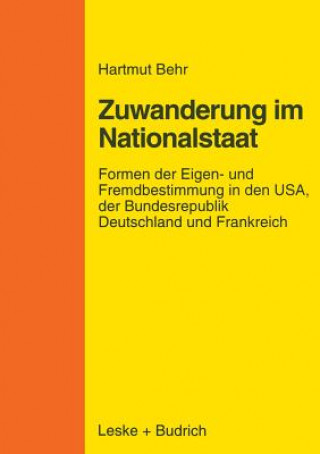 Knjiga Zuwanderungspolitik Im Nationalstaat Hartmut Behr