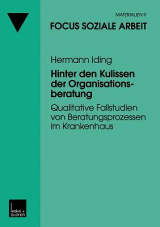 Βιβλίο Hinter Den Kulissen Der Organisationsberatung Hermann Iding