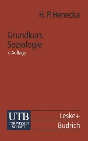 Kniha Grundkurs Soziologie Hans Peter Henecka