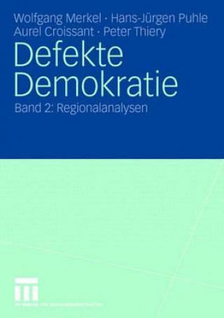 Książka Defekte Demokratie Prof Dr Aurel Croissant Universitat Heidelberg