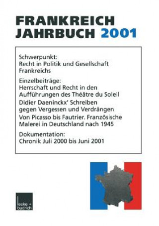 Libro Frankreich-Jahrbuch 2001 Henrik Uterwerde