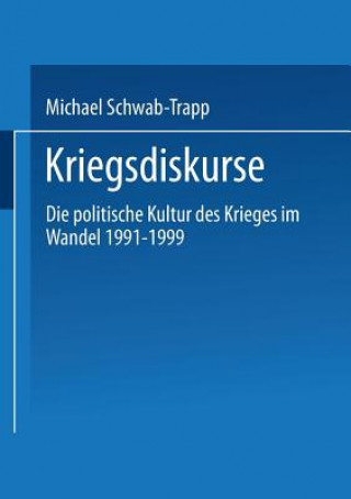 Книга Kriegsdiskurse Michael Schwab-Trapp