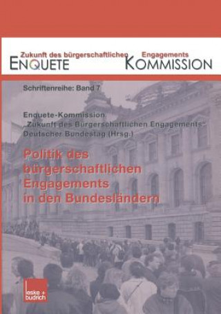 Carte Politik Des Burgerschaftlichen Engagements in Den Bundeslandern Enquete Kommission