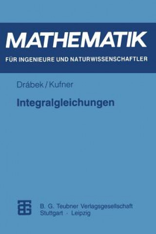 Livre Integralgleichungen Kufner