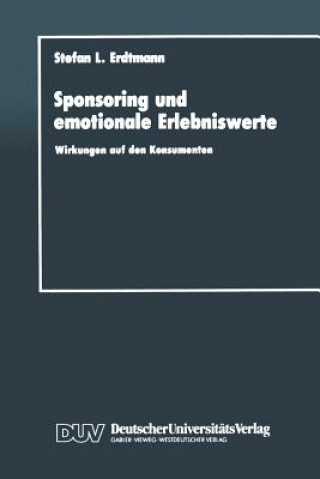 Kniha Sponsoring Und Emotionale Erlebniswerte Stefan L Erdtmann