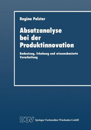 Carte Absatzanalyse Bei Der Produktinnovation Regina Polster