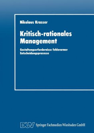 Kniha Kritisch-Rationales Management 