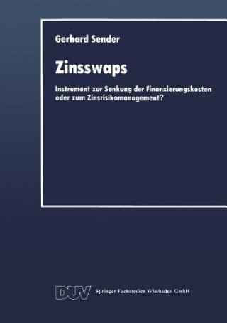 Knjiga Zinsswaps Gerhard Sender