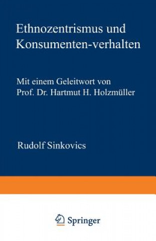 Kniha Ethnozentrismus Und Konsumentenverhalten 