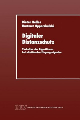 Książka Digitaler Distanzschutz Hartmut Opperskalski