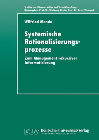 Könyv Systemische Rationalisierungsprozesse Wilfried Mende