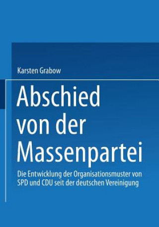 Kniha Abschied Von Der Massenpartei Karsten Grabow